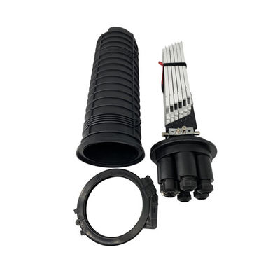 144 Cores IP68 Fiber Optic Splice Closure with Mechanical Seal for Outdoor Cable Protection