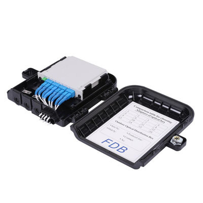 Fiber Optical Terminal Box with 8 Core Capacity ABS+PC Material and IP55 Protection for Fttx Networks