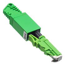 E2000 APC Female to Male Plug-in Fixed Fiber Optical Attenuator with 1-25dB Attenuation and Low Insertion Loss