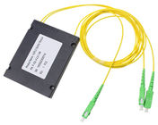 1x4/8/16 PLC Fibre Splitter in ABS Box , SC/LC/FC/ST, UPC/APC , Fiber Optical Splitter