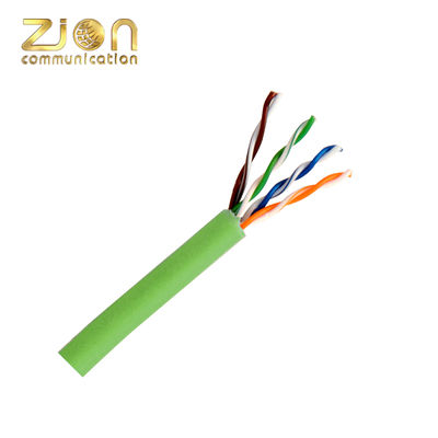 U/UTP CAT5e Network Cable with Solid Bare Copper Conductor and Indoor PVC Jacket CPR Certified