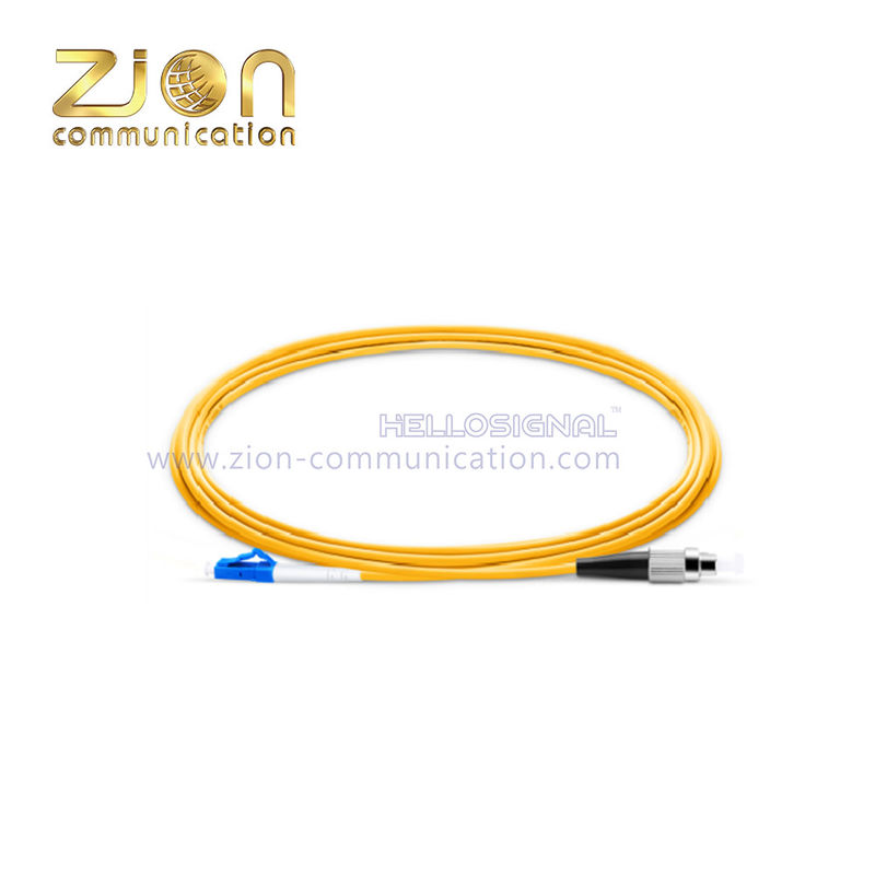 LSZH Jacket FC Connector Fiber Optic Patch Cord with G657A1/2 Fiber for High Performance