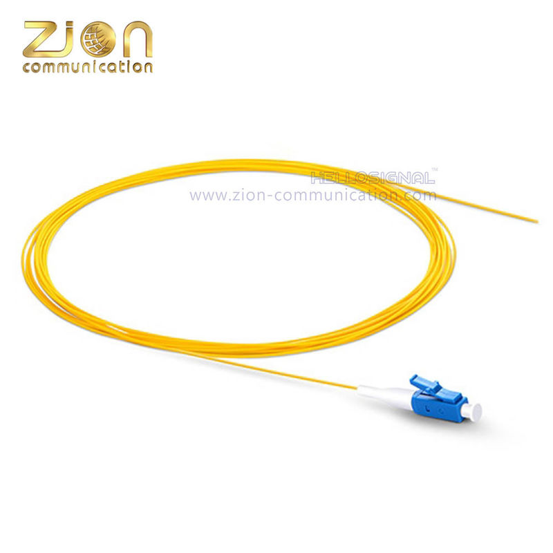Single Mode G.652.D Fiber Optic Patch Cord with 0.9mm PVC Jacket for High-Density Connections