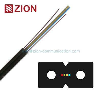 GJXFDH / GJXDH ইনডোর FTTH ড্রপ কেবল রিবন ফাইবার 2.0x4.0 LSZH