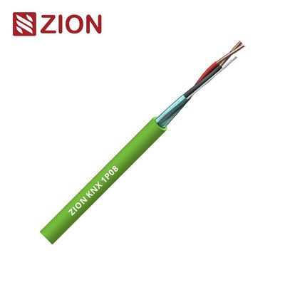 KNX 1PR 0.8mm খালি তামা LSZH তার – PE ইনসুলেশন, ফয়েল শিল্ডেড | KNX1P08-OE